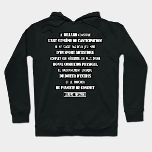 Texte Albert Einstein Hoodie